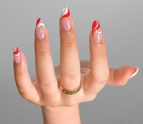 40 Simple Nail Art Tutorials For Beginners | Nail art, Gel nails, Simple  nail designs